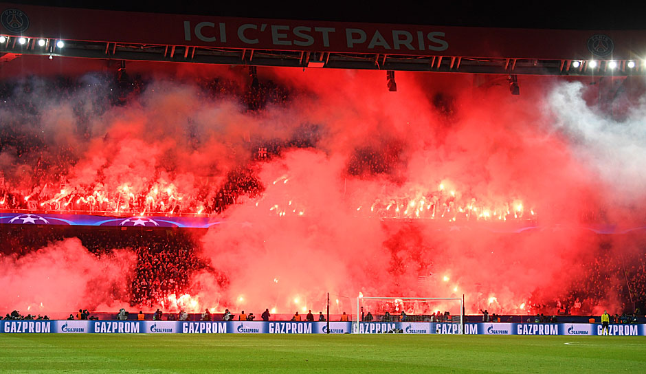 Die Bilder vom Spiel zwischen PSG und Real: Pyro-Hölle Prinzenpark