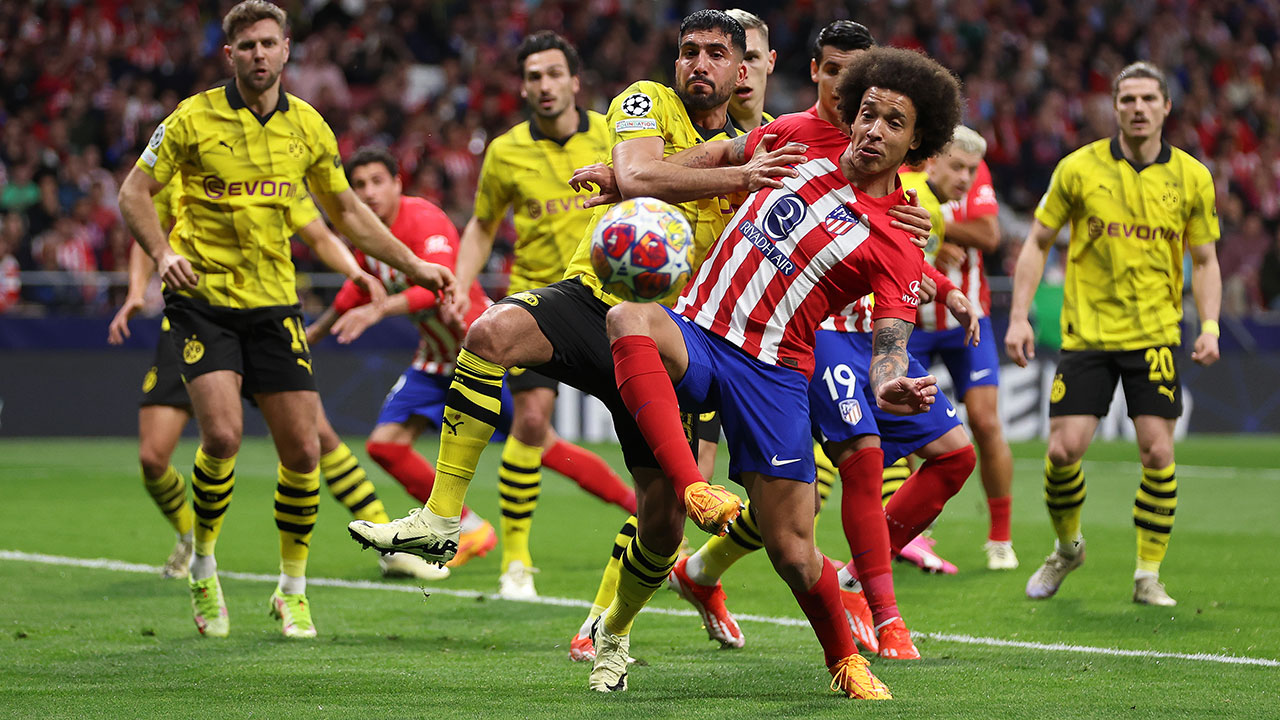 Borussia Dortmund trifft heute auf Atletico Madrid.