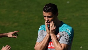 Cristiano Ronaldo schlug sich zuletzt mit kleineren Verletzungen herum