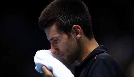 Novak Djokovic steht bei den ATP-Masters vor dem Aus