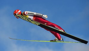 Eric Frenzel landete bei 132,5 Metern im Skispringen