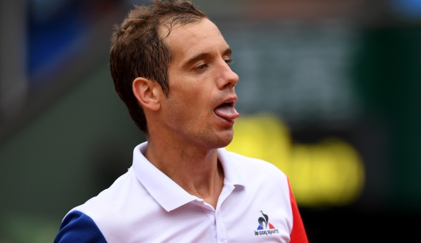 PARIS, FRANCE - MAY 29: <b>Richard Gasquet</b> of France reacts during the Men&#39;s ... - gettyimages-535342360