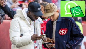 Da staunen sogar Alphonso Davies und Jamal Musiala: SPOX gibt es jetzt auch auf WhatsApp!