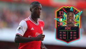 NICOLAS PEPE (FC Arsenal): Rating von 83.