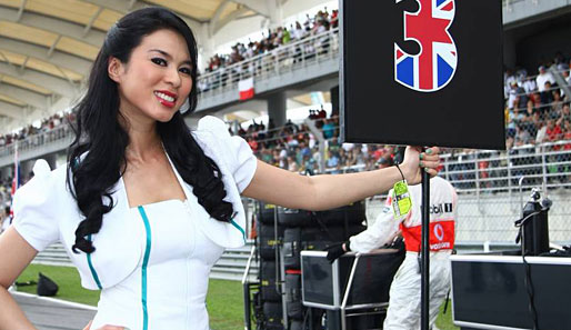 Die schönsten Gridgirls vom Malaysia-GP