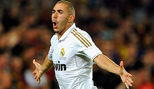 Rang 5: Karim Benzema von Real Madrid (21 Tore)