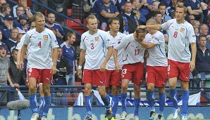 Playoff-Sieger gegen Montenegro. Gruppe H: Tschechien, 13 Punkte, 12:8 Tore, 4 Siege, 1 Unentschieden, 3 Niederlagen