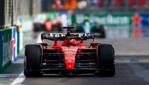 Charles Leclerc kann sich in Miami seine zweite Pole in Folge sichern.