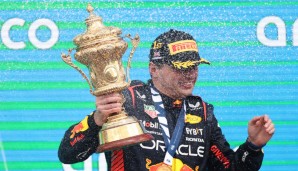 Max Verstappen gewann in Silverstone sein sechstes Rennen hintereinander.