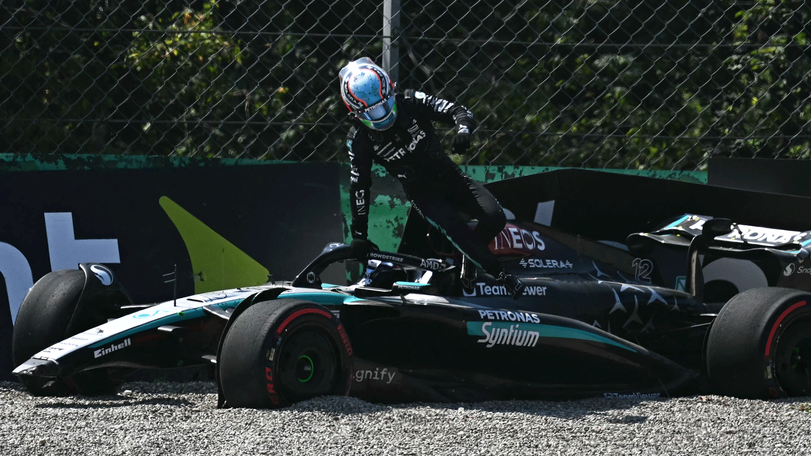 “Prodigy” Kimi Antonelli with heavy crash in training at Monza