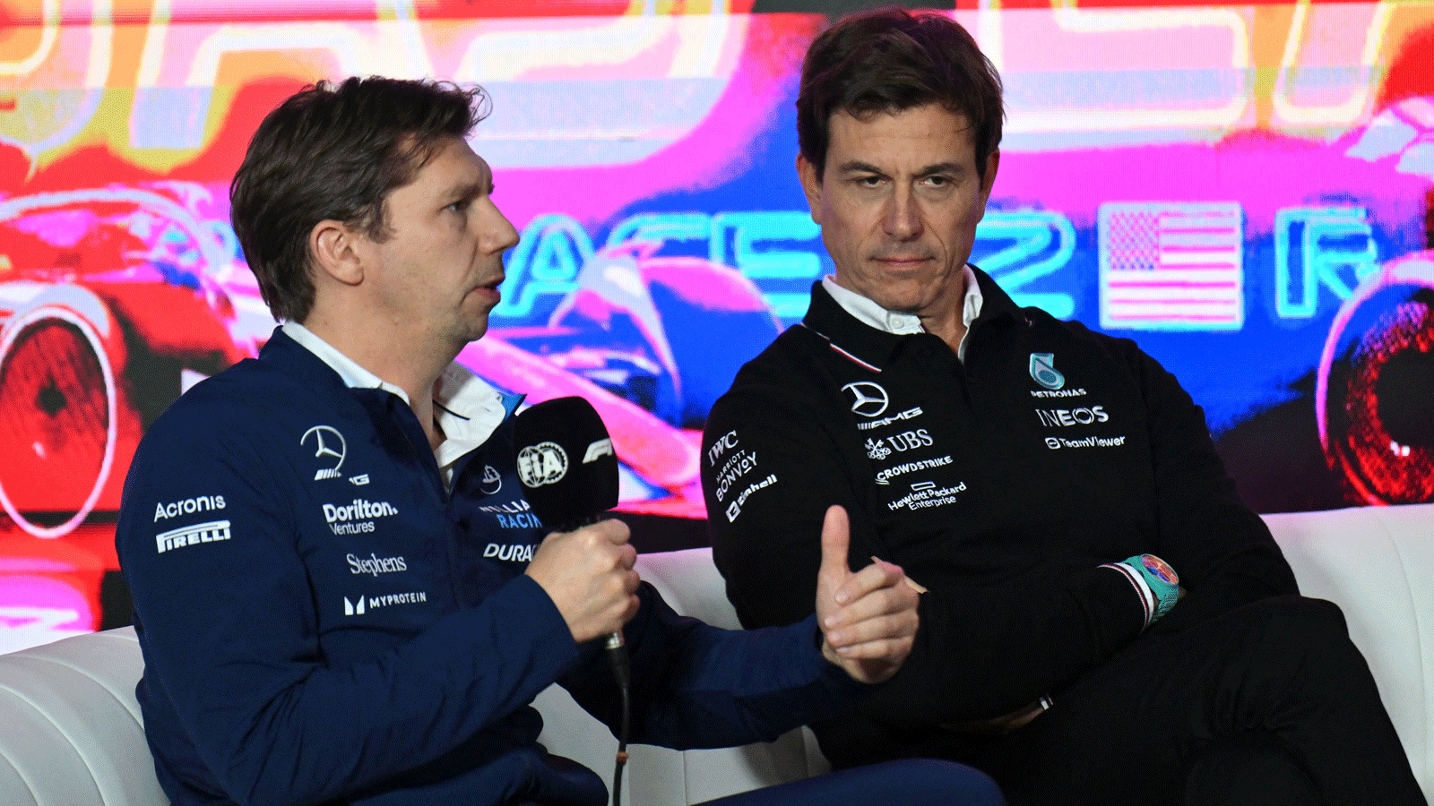 Toto Wolff, James Vowles