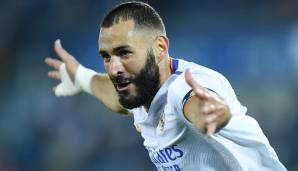 PLATZ 12: KARIM BENZEMA (Mittelstürmer, Real Madrid) - Gesamtstärke von 89