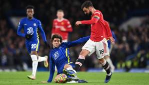 In der Premier League treffen heute Manchester United und der FC Chelsea aufeinander.