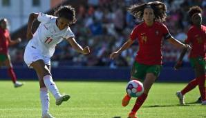 Die Schweizerinnen gingen gegen Portugal bereits nach wenigen Minuten mit 2:0 in Führung.