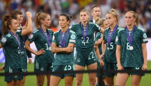 Mit den DFB-Frauen holte Gwinn bei der Europameisterschaft die Silbermedaille.