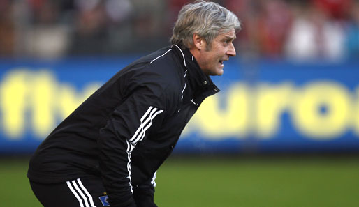 Armin Veh betreut die HSV-Profis seit 1. Juli 2010