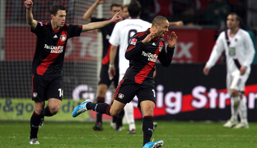 Sidney Sam erzielte in dieser Bundesliga-Saison bereits fünf Treffer für Leverkusen