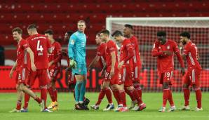 Der FC Bayern siegte im letzten Spiel des Jahres in Leverkusen.