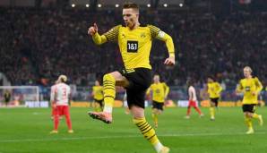 Marco Reus gleicht für die Dortmunder aus - 1:1.