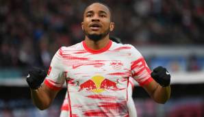 Christoper Nkunku hat in dieser Saison für RB Leipzig schon 17 Treffer erzielt.