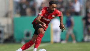 Platz 7: Karim Bellarabi (Bayer 04 Leverkusen) - 72 Torbeteiligungen (34 Tore, 28 Assists) in 208 Einsätzen