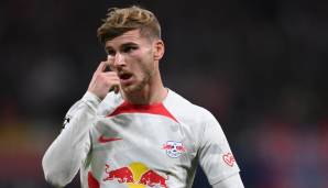 Platz 4: Timo Werner (RB Leipzig) - 109 Torbeteiligungen (81 Tore, 28 Assists) in 135 Einsätzen