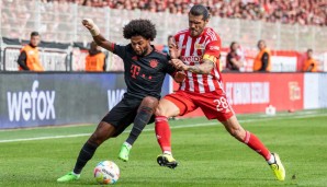 In der Hinrunde trennten sich der FC Bayern München und Union Berlin mit einem 1:1-Unentschieden.