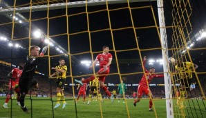 Anthony Modeste erzielte im ersten Aufeinandertreffen mit den Bayern in dieser Saison erst in der Nachspielzeit den 2:2-Ausgleichstreffer für den BVB.