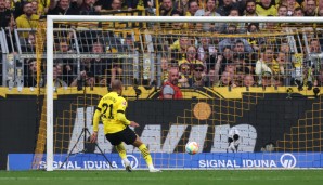 Schon die Entscheidung? Nach Malens Tor führt der BVB nach gut einer halben Stunde mit 3:0.