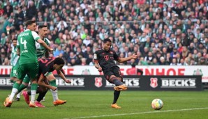 Gnabry schießt den FC Bayern in Führung.