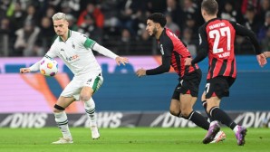 In der Hinrunde gewann Eintracht Frankfurt gegen Borussia Mönchengladbach mit 2:1.