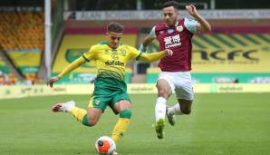 Max Aarons ist mit Norwich City aus der Premier League abgestiegen.