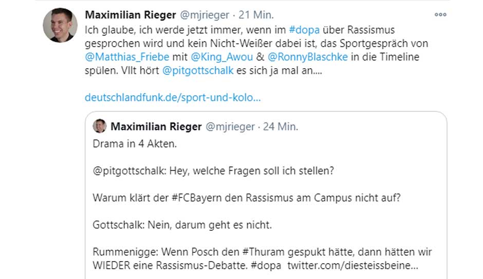 Netzreaktionen zum Rummenigge-Auftritt im Doppelpass ...