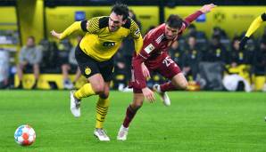 MATS HUMMELS: Sein Ballverlust leitete das 1:1 ein, verlor danach auch den Zweikampf gegen Müller. Auch Comans Großchance entstand durch seinen Ballverlust (26.). Unglücklich beim 1:2, als ihn Guerreiro anschoss und bei seinem Handspiel vorm 2:3. Note: 5