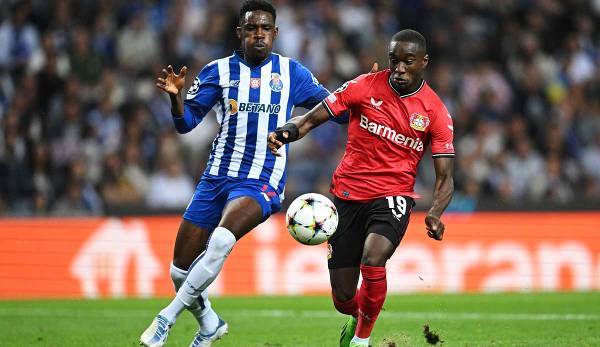 Bayer Leverkusen musste sich dem FC Porto im Hinspiel mit 0:2 geschlagen geben.