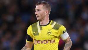 MARCO REUS: 2 benotete Spiele, Durchschnittsnote: 2,3 | Tor und Assist in den ersten beiden Spielen, dann verletzt. Seine Impulse werden in der Offensive schmerzlich vermisst, zumal Bellingham auf Dauer wieder in der Zentrale gebraucht wird.