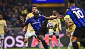 Romelu Lukaku trifft kurz vor Abpfiff für Inter.