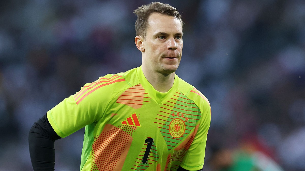 Manuel Neuer steht bei der EM 2024 im Tor des DFB-Teams.