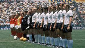 WM 1970, Viertelfinale - Deutschland vs. England 3:2 n.V.: Vier Jahre später glückt die große Revanche - dank eines goldenen Hinterkopfes. Bei 55 Grad im mexikanischen Leon liegt Deutschland kurz nach der Pause mit 0:2 zurück.