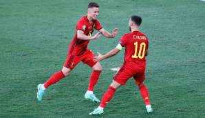 Dank des goldenen Treffers von Thorgan Hazard hat sich Belgien durch ein 1:0 gegen Portugal für das EM-Viertelfinale qualifiziert. Die Einzelkritiken der Mannschaften.