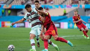 RUBEN DIAS: Der Premier-League-Spieler der vergangenen Saison hatte Lukaku weitestgehend unter Kontrolle. Bei Hazards Tor rückte er nicht raus und ließ ihm somit Platz zum Schießen. Hatte die Chance auf den Ausgleich. Note: 4.