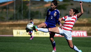 Carli Anne Lloyd (r.) hat mit den US Girls das Finale verpasst