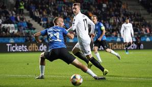 DFB-Team musste in der EM-Quali gegen Estland ran.