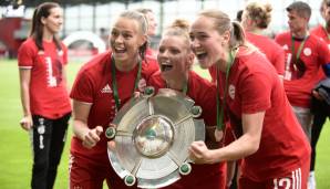 Linda Dallmann gewann mit dem FC Bayern München in der vergangenen Saison ihren ersten großen Titel. "Die Deutsche Meisterschaft ist für mich das Wichtigste", sagt sie im Interview mit SPOX und GOAL.