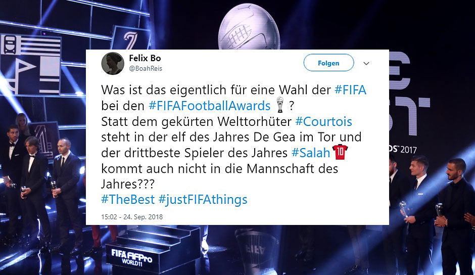 FIFA Awards: Reaktionen aus dem Netz: Fall'on d'Or für ...