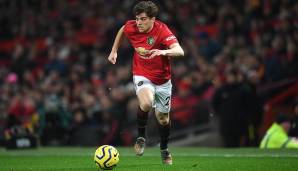 PLATZ 9 - Daniel James (Manchester United): 36.9 km/h.