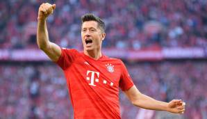 ANGRIFF | ROBERT LEWANDOWSKI | Aktueller Klub: FC Bayern | Entwickelte sich beim BVB zu einem Torjäger von internationalem Format, ehe er sich nach seinem Transfer 2014 in München nochmals steigerte. Triple-Sieger und Weltfußballer 2020.