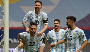 Messi und Argentinien stehen im Finale der Copa.