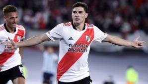 JULIAN ALVAREZ: Nach Informationen von SPOX und GOAL strebt Manchester City einen Transfer des 21 Jahre alten Sturmjuwels im kommenden Sommer an. Der Argentinier besitzt bei River Plate eine Ausstiegsklausel in Höhe von knapp 20 Millionen Euro.