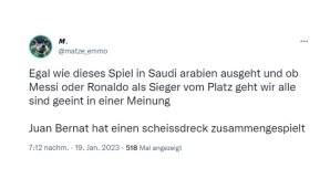 International, Paris Saint-Germain, Al-Nassr FC, Lionel Messi, Cristiano Ronaldo, Netzreaktionen